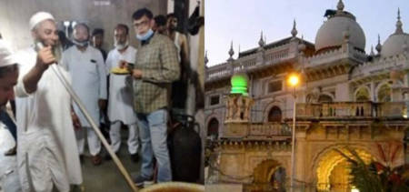 Mosque India Feeds People