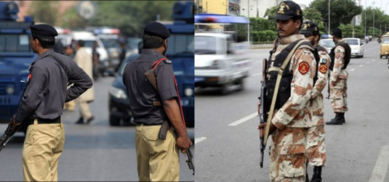 Sindh Police Rangers Ill-Treatment Lockdown