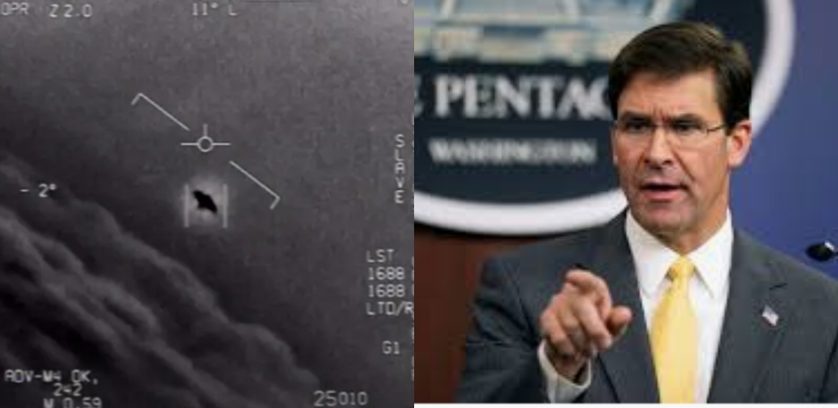 Pentagon Releases Three Declassified Videos Showing UFO's