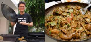 Famous Vlogger Mark Weins Cooks Pakistani Delicacy Chicken Karahi