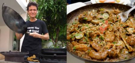 Famous Vlogger Mark Weins Cooks Pakistani Delicacy Chicken Karahi