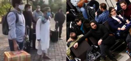 stranded pakistanis return home