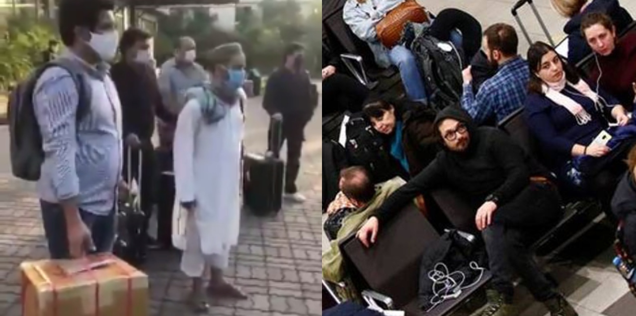 stranded pakistanis return home
