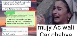 What Is This Behavior Momina! 'AC Car Wali Momina' Trends On Twitter