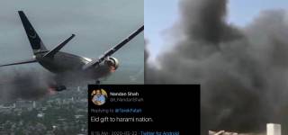 Indians about plane crash