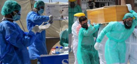 Doctors in Pakistan during coronavirus