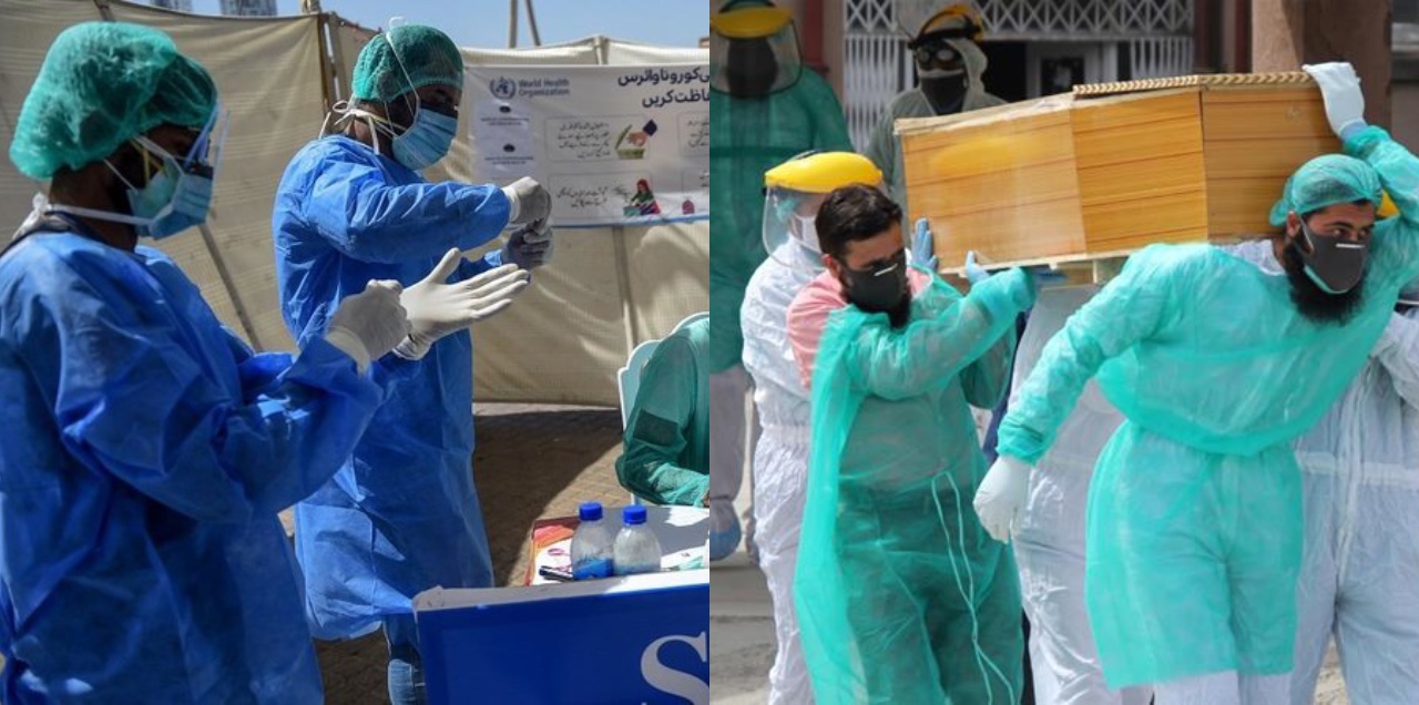 Doctors in Pakistan during coronavirus