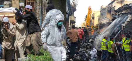 Coronavirus Karachi Plane Crash Eid