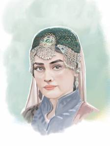 Halima Sultan Painting