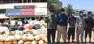 pakistan customs seize drugs