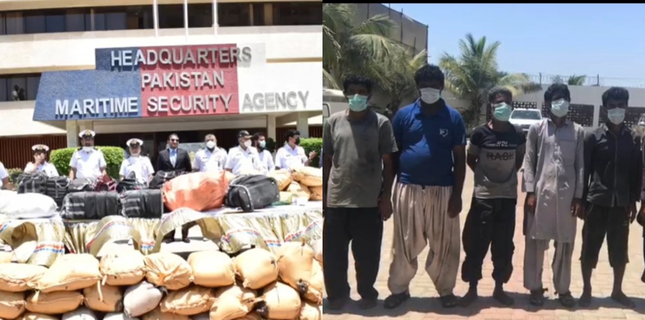 pakistan customs seize drugs