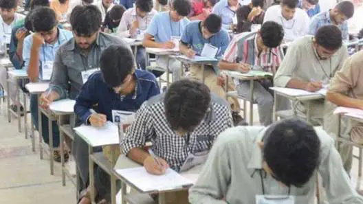 inter matric exams