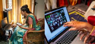 Indian Girl Married On Zoom