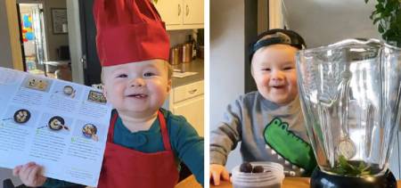 World’s Youngest Chef Kobe just Arrived In & We Can’t Help but Swoon