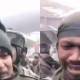 Indian soldiers cry