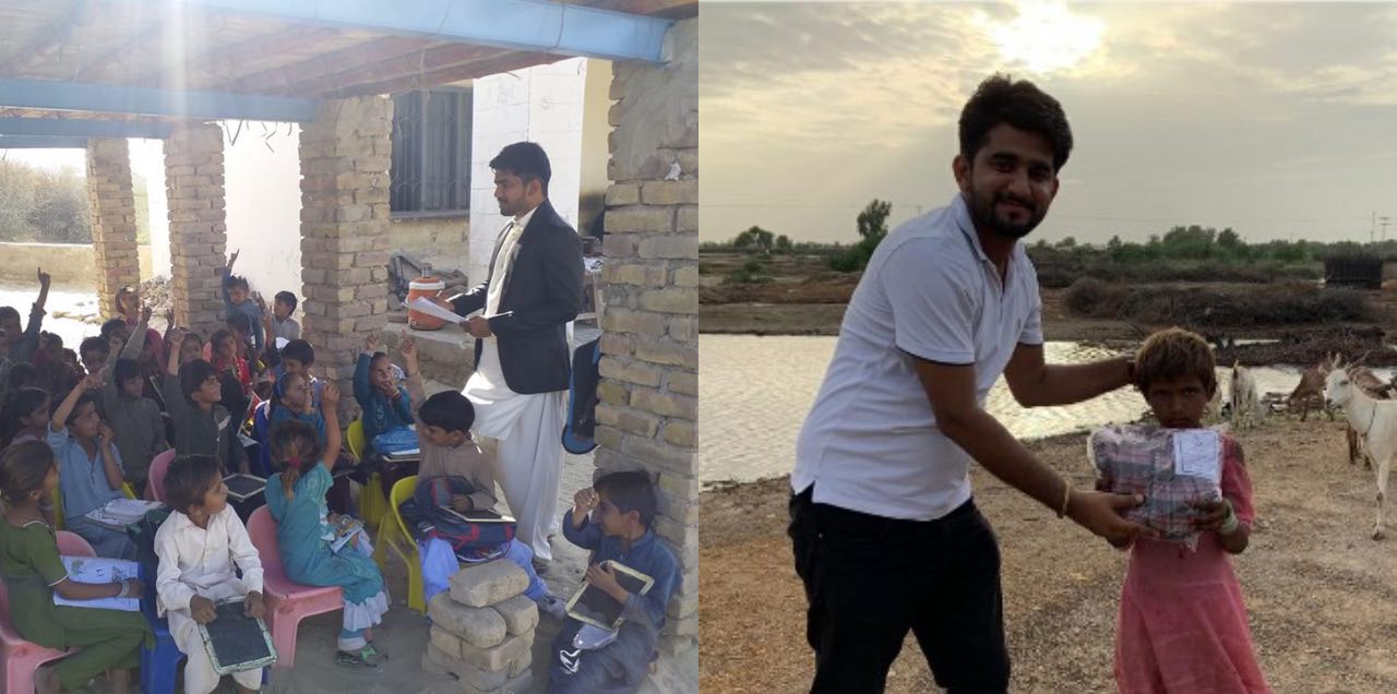 hindu guy helping