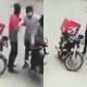 robbers hugs delivery boy