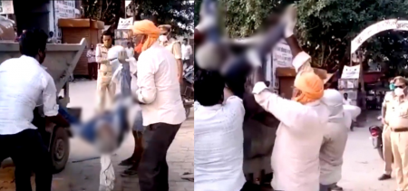 WATCH: Municipal Workers In India Dump Dead Muslim Man's Body In Garbage Van