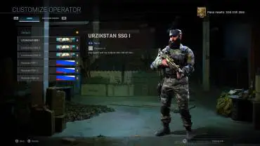 Pakistan Army SSG Officer in Call of Duty Season 4