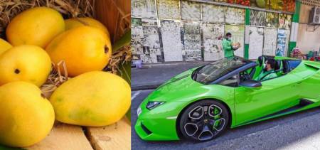 Here's How You Can Get Mangoes Delivered At Home In A Lamborghini!