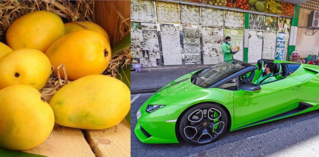 Mangoes Delivered in a Lambo Mangoes delivery service is back in Dubai