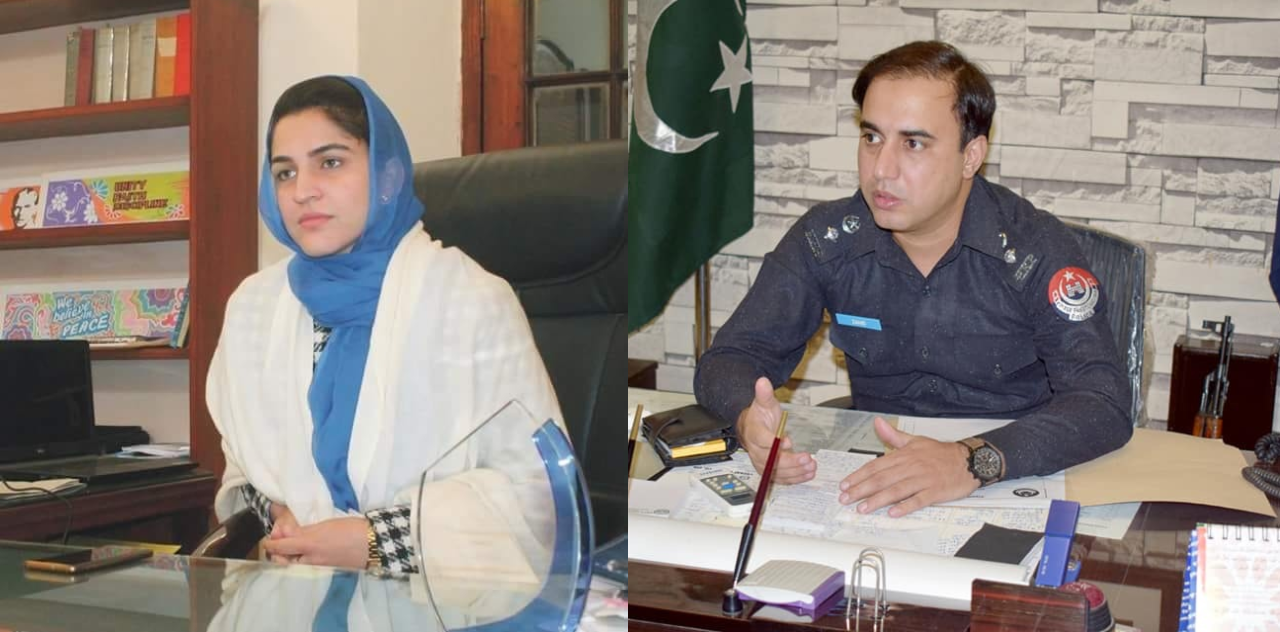 Mardan couple DPO Assistant commissioner