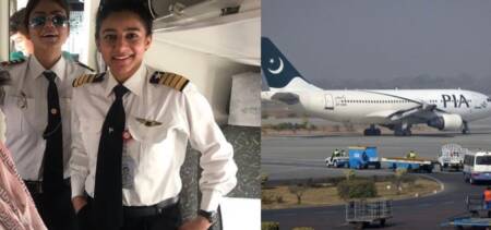 Pakistan pia pilot sisters license