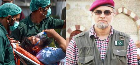 Zaid Hamid COVID fake