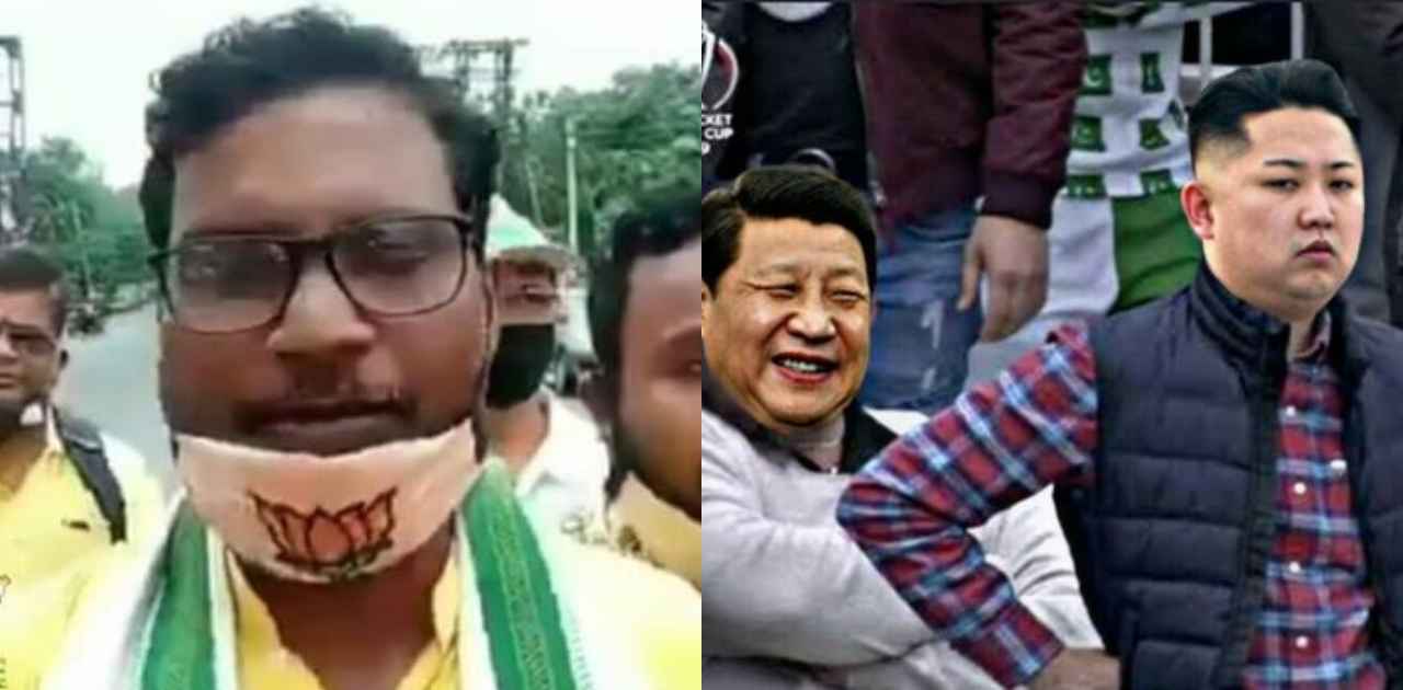 Indians Burning Kim Jong-Un