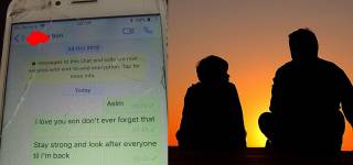 Son Shares Father's Heartbreaking Messages Moments Before His Death