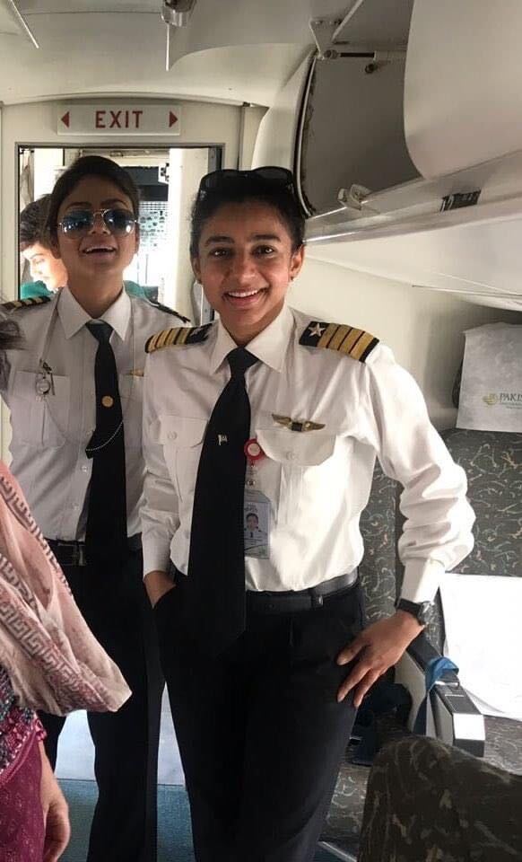 Pakistan pia pilot sisters license