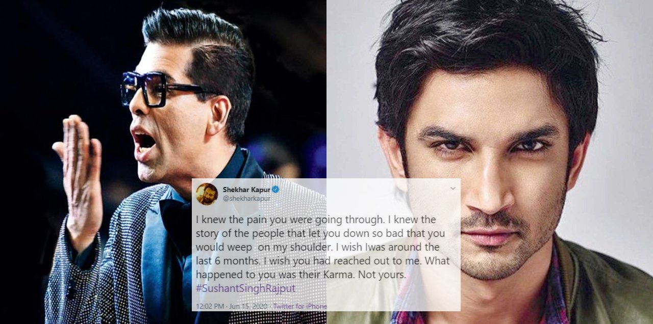 karan johar sushant singh Bollywood