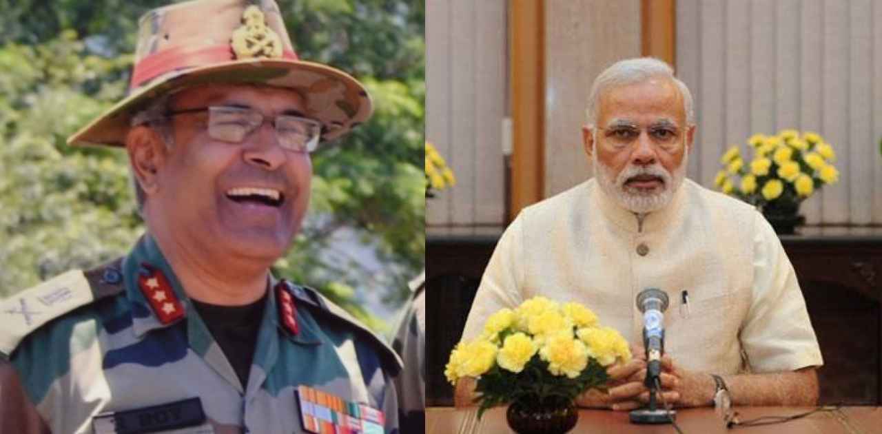 modi surrenders to china