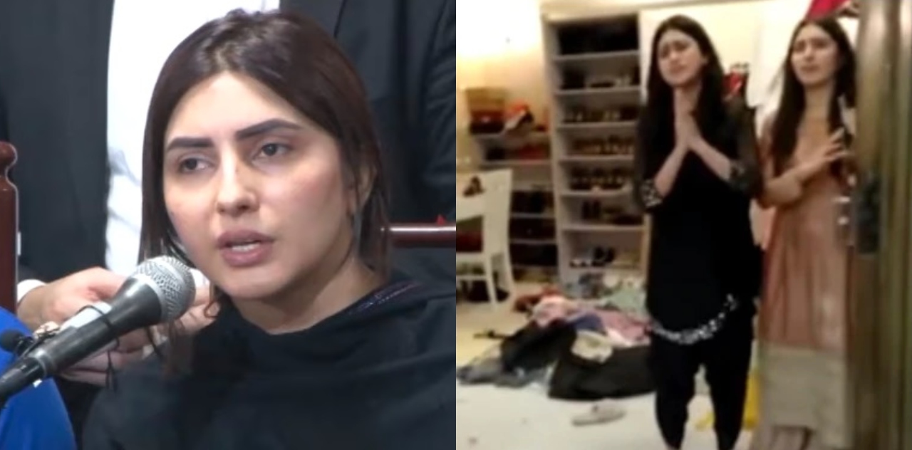 Actress Uzma Khan