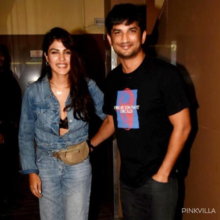 sushant singh and rhea