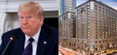 donald trump PIA Roosevelt Hotel