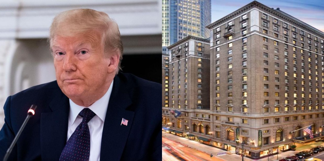 donald trump PIA Roosevelt Hotel