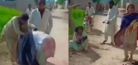 Pakistan Bahawalpur abuse woman