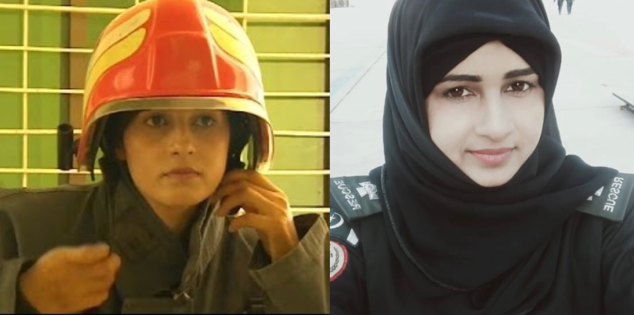 pakistan firefighter woman