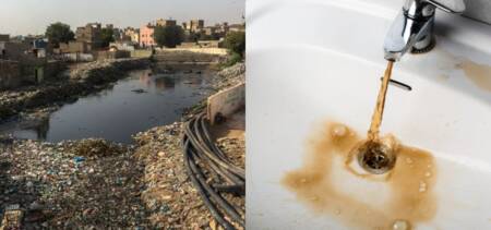 Locals Forced To Drink Sewage Mixed Water In Gulberg Area Of Karachi