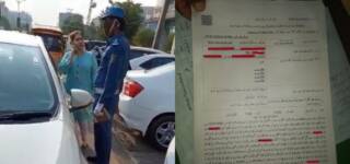 Police Registers Case Against A Woman For Abusing A Traffic Cop