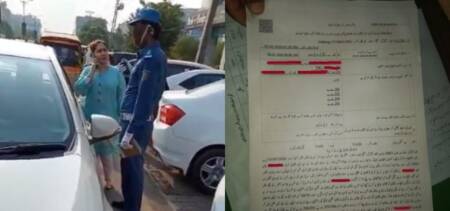 Police Registers Case Against A Woman For Abusing A Traffic Cop