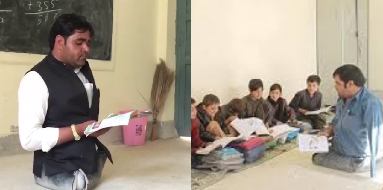Meet Gulzar Hussain Who Educates Children Despite Being Disabled