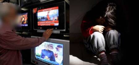 child beaten tv