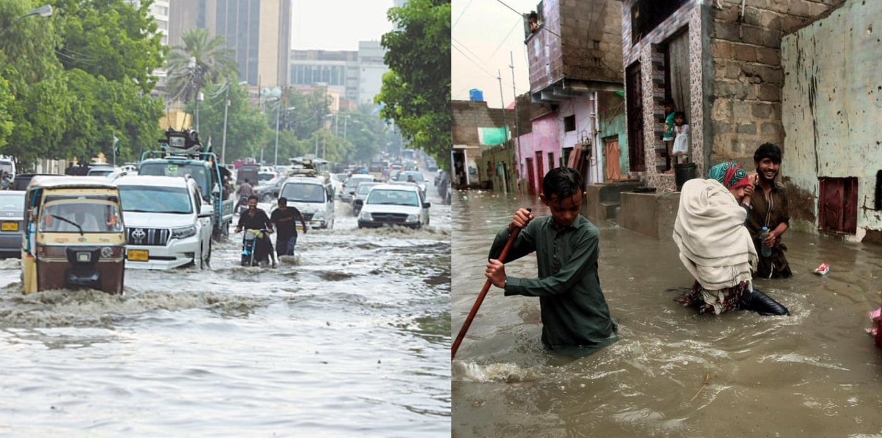 rain in karachi