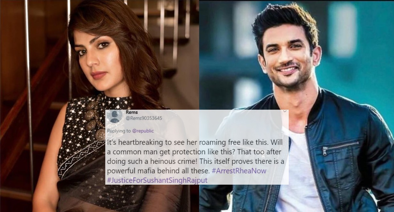 Rhea Sushant Singh Rajput Arrest