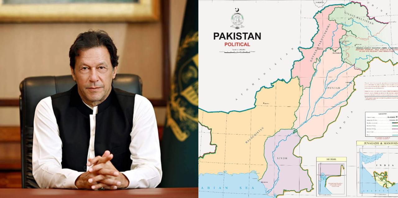 Pakistan new map