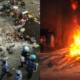 Indian Mob Burn A Man To Death After Identifying Him As A Muslim