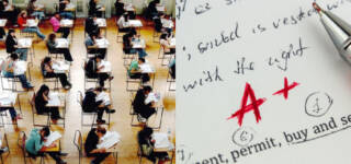 Cambridge revise grades students