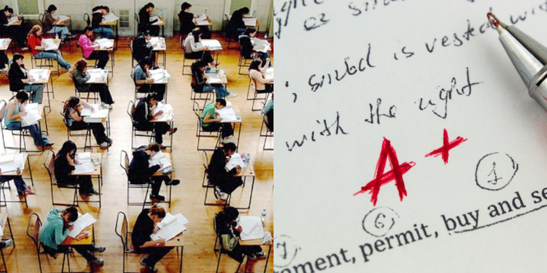 Cambridge revise grades students